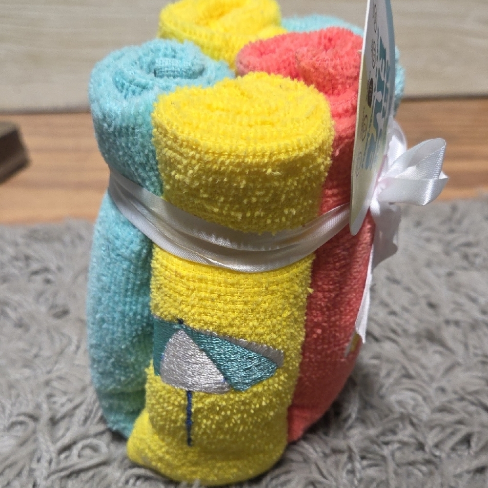 Colorful Washcloth Set